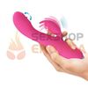 Masajeador de punto G con estimulacion clitorial y carga USB